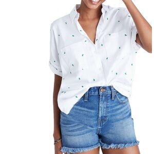 Madewell Cactus Shirt, Size Small